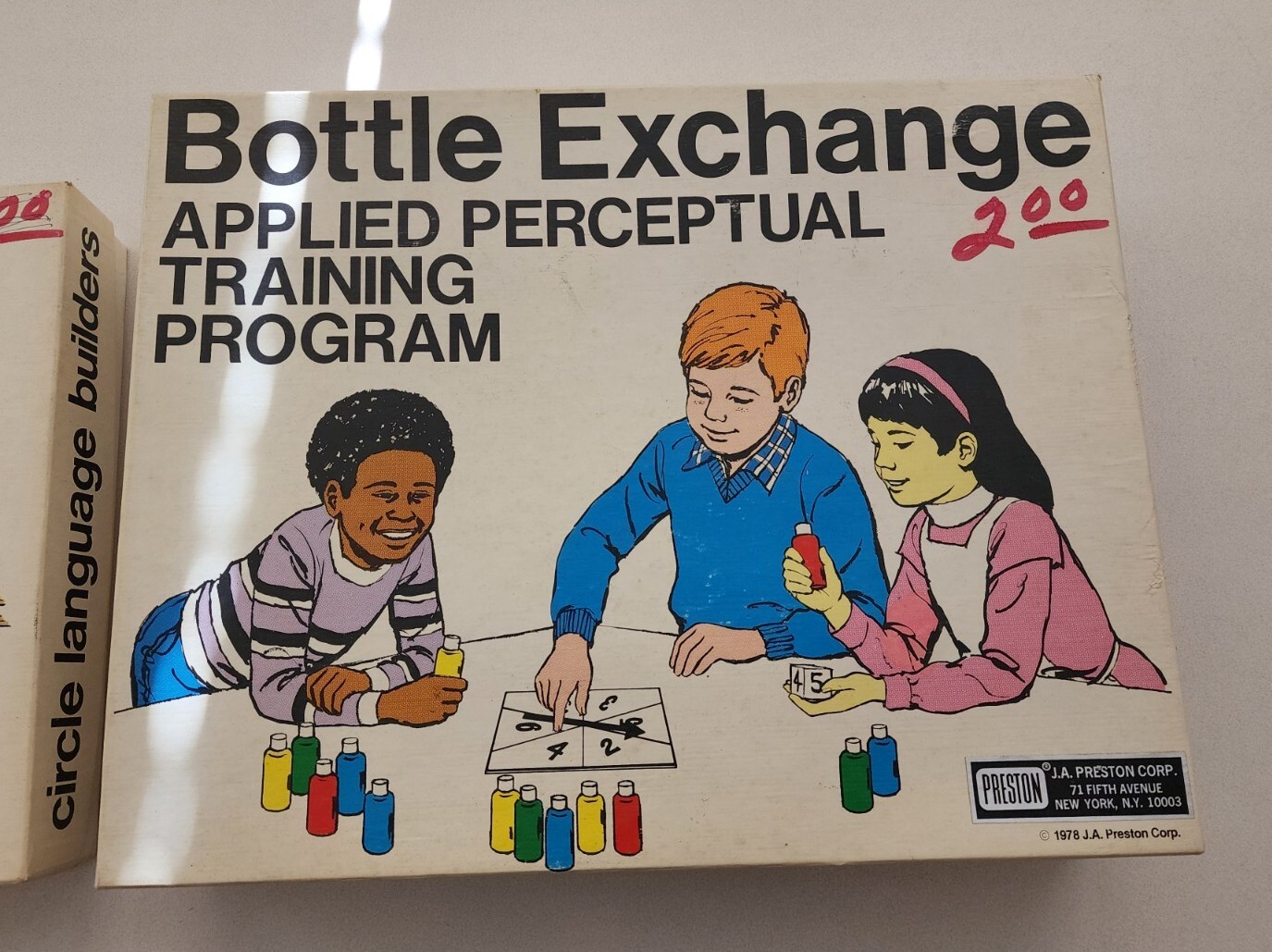 1978 J.A. Preston Corp. Bottle Exchange & Circle Language Builder 4943C 4951