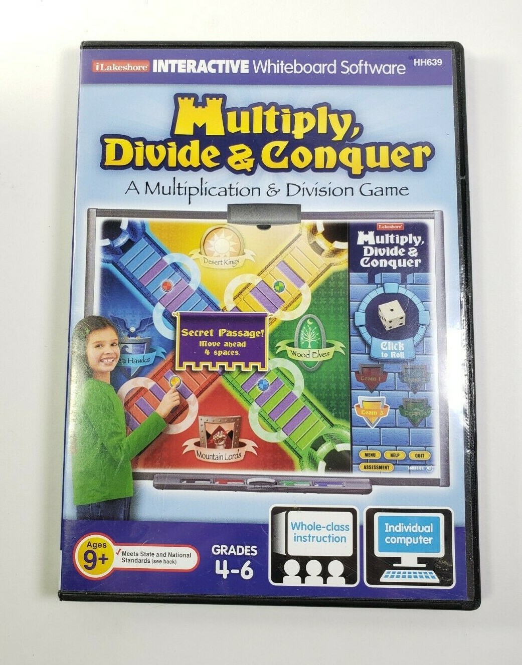 Multiply Divide & Conquer PC / MAC Educational Game Grades 4-6 iLakeshore