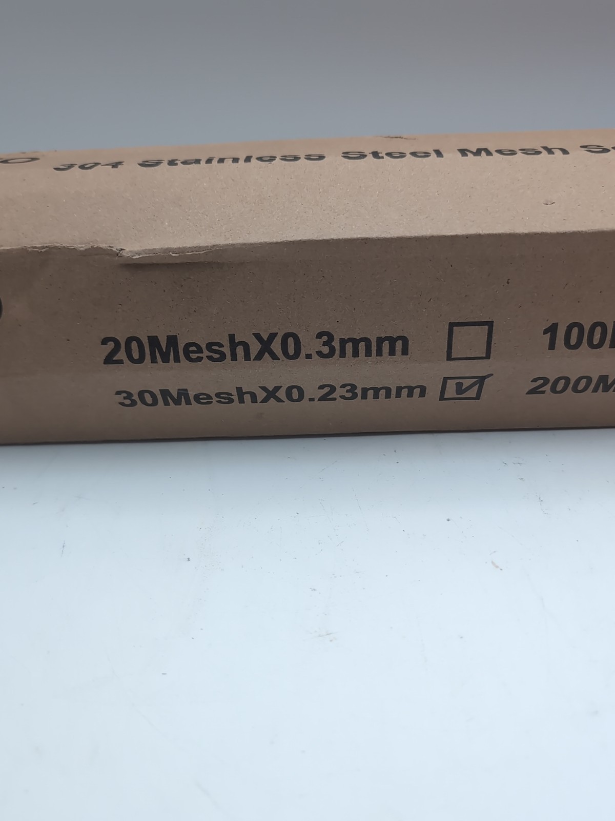 FIFIFO Stainless Steel Mesh Screen #30Mesh -Size:15.7″x47.2″(40x120cm) SS304