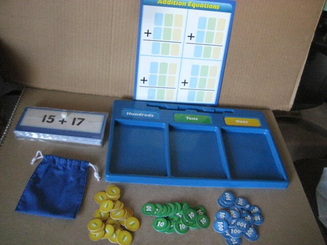 Lakeshore Hands-On Addition Regrouping Kit Item # FF297