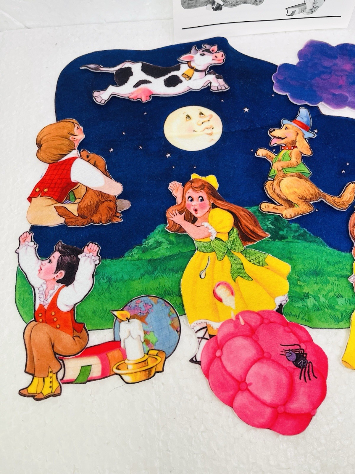 Little Folk Visuals Nursery Rhymes #2 Precut Flannel/Felt Board Figures 11 Set