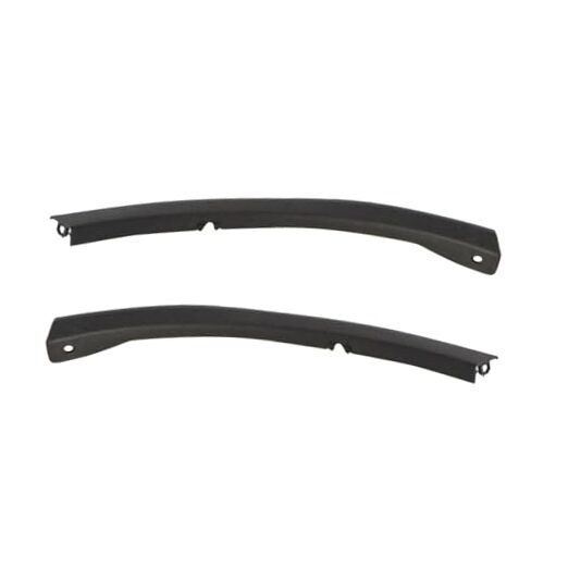 2PCS Front Bumper End Caps Compatible with RAV-Four 2016-2018 Textured Right