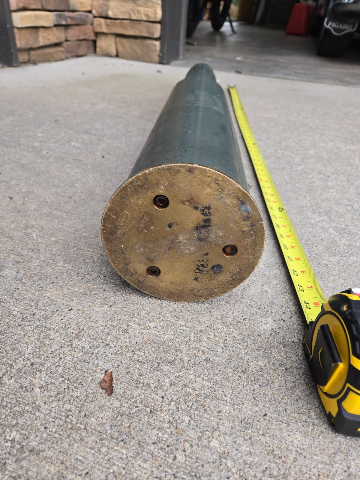 Soviet Russian T54 T55 Fake Dummy Training Tank Round Giant Bullet Mosin Nagant