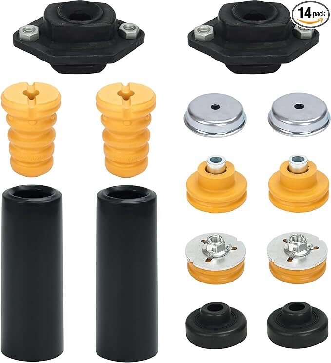 Rear Shock Mount Shock Absorber Bump Stops Sealing Grommet Kit Compatible with