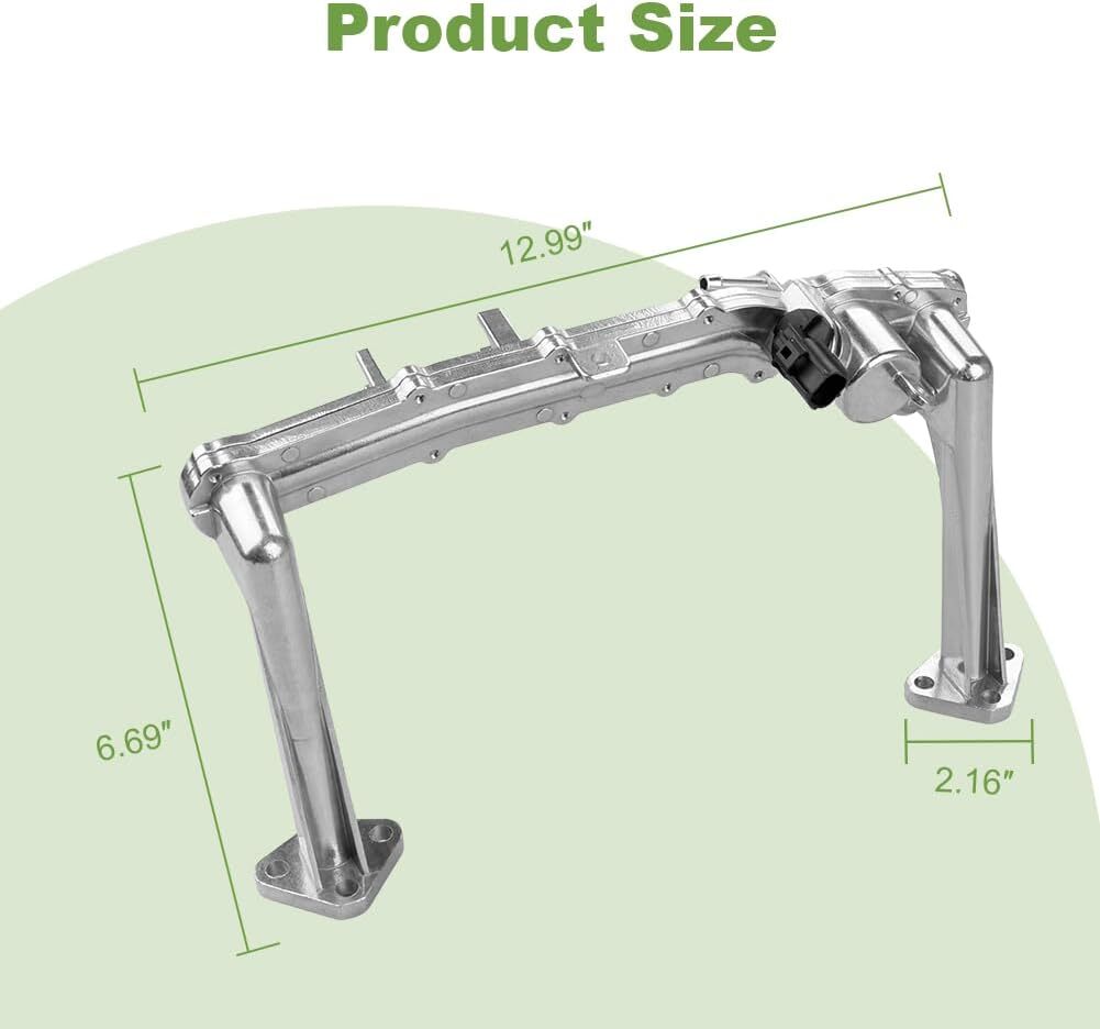 Aluminum Rear Coolant Water Heater Pipe Compatible with Land Rover Range Rover