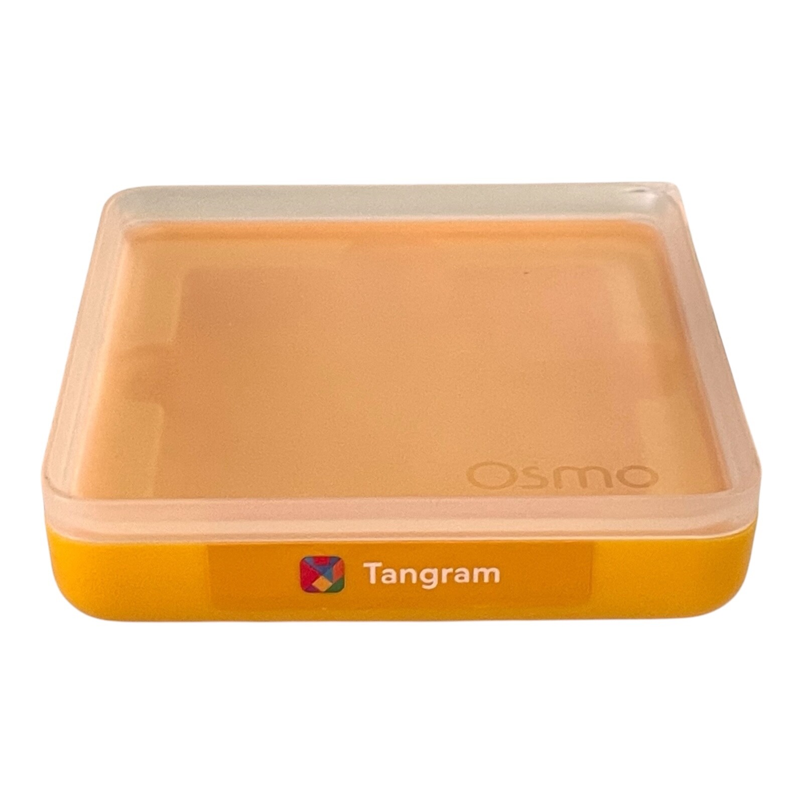 Osmo Set of Storage Boxes Word Letters Numbers Tangarm Blue Orange and Yellow