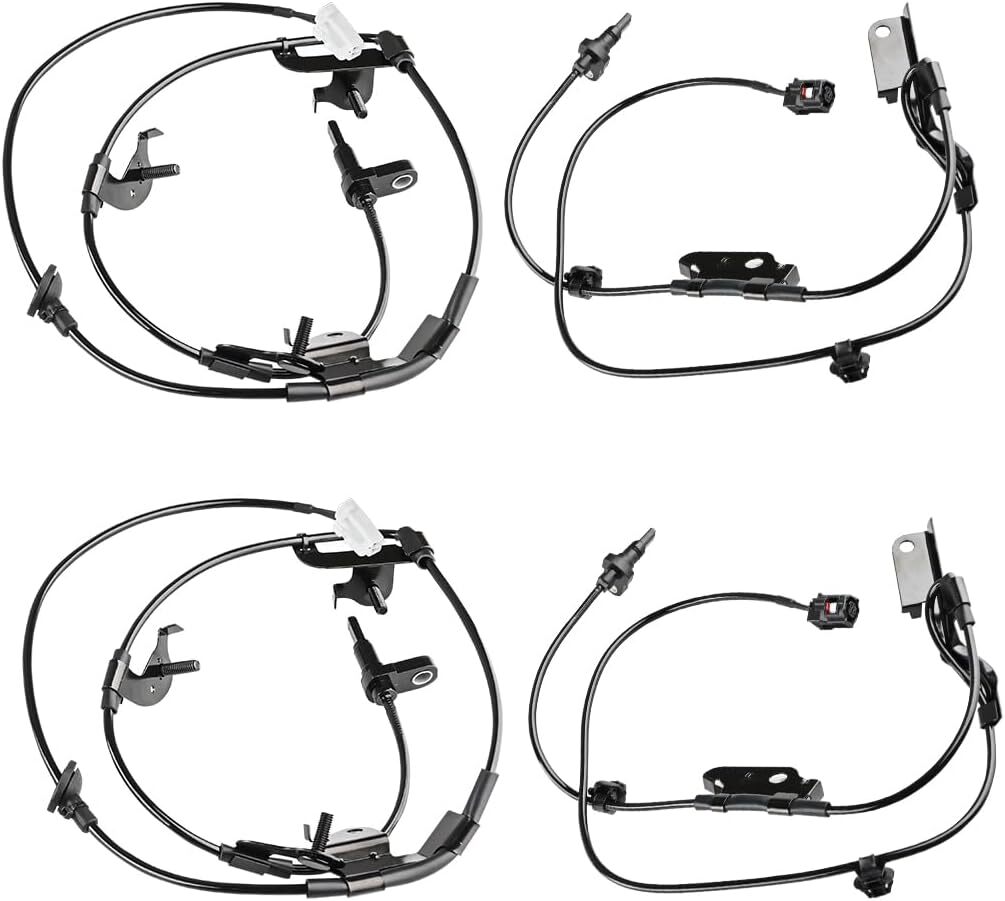 4 Pcs ABS Wheel Speed Sensors Compatible with Toyota RAV4 2006 2007 2008 2009