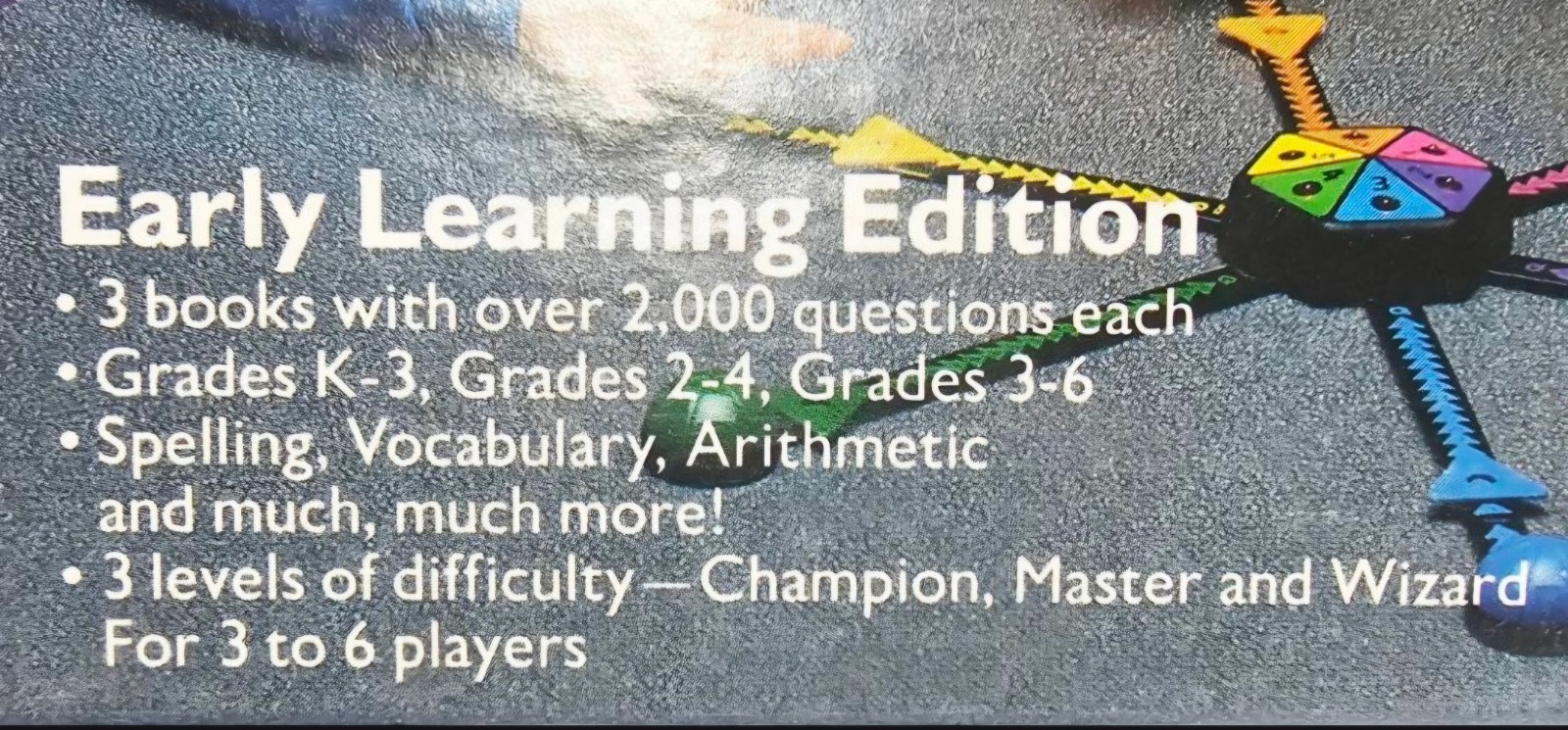 Vtg 1988 Quizzard Early Learning Edition Sealed Box 3 Game Books K-6 3-6 Players