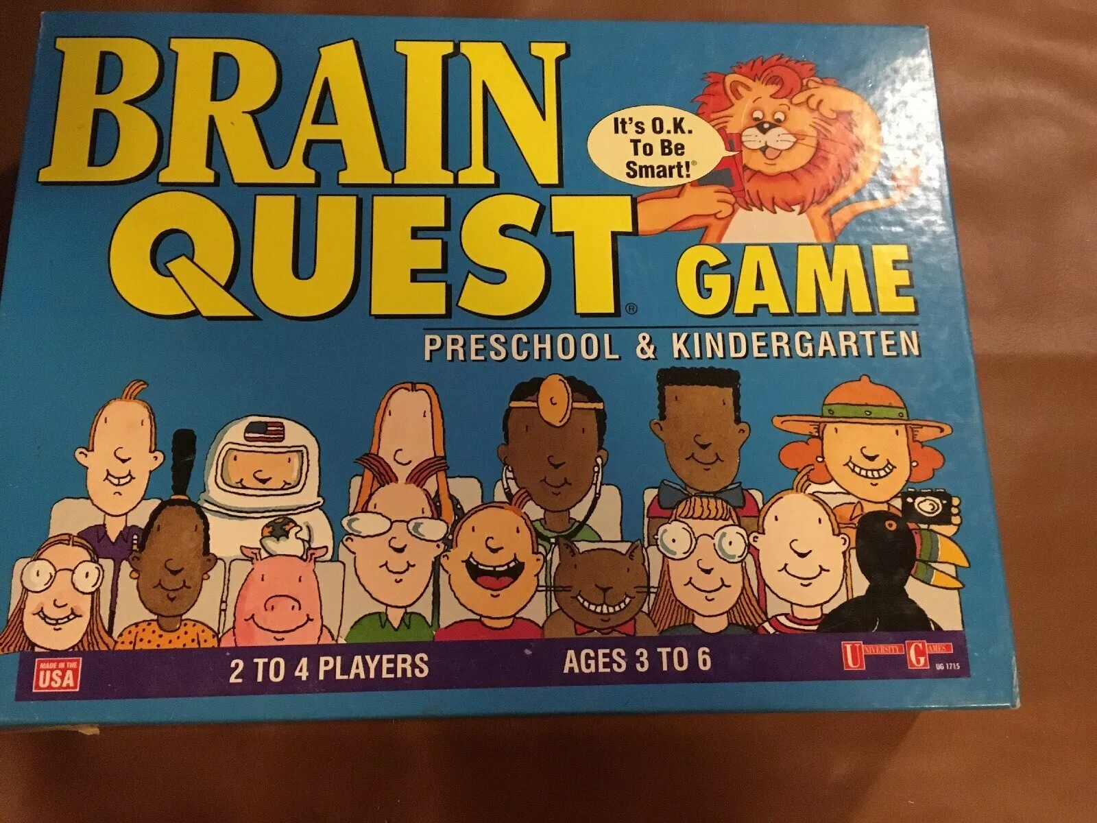Brain Quest 1994 – Pre-School & Kindegarten 2004 Pre-Owned