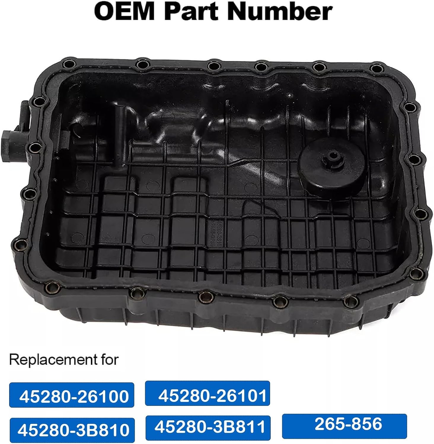 Automatic Transmission Oil Pan Compatible with Hyundai Accent Elantra Sonata