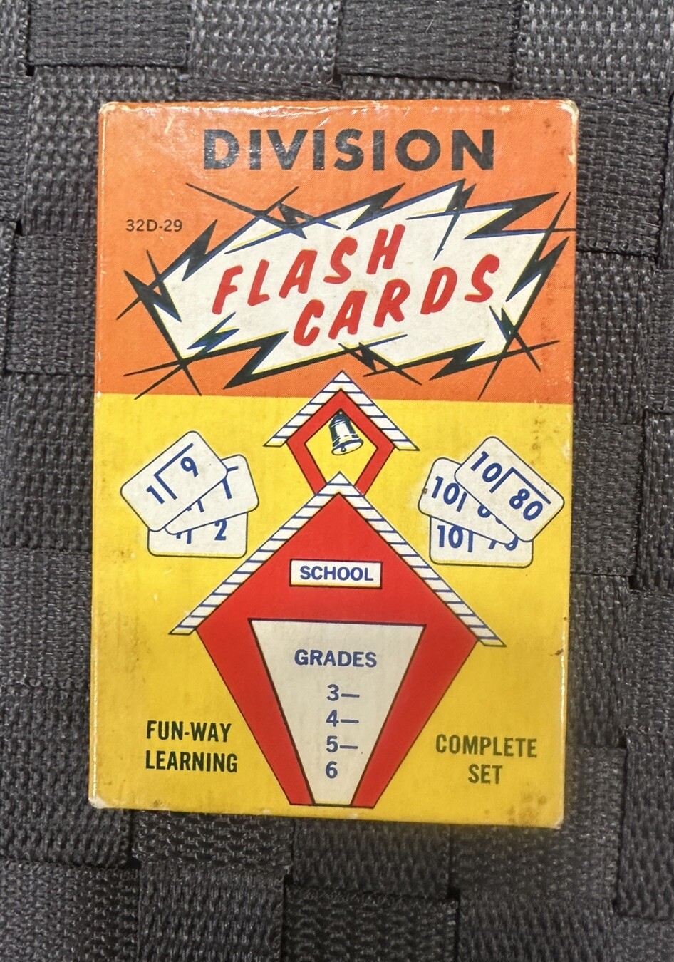 Vintage Fairchild Division Flash Cards Sealed Box 1960’s