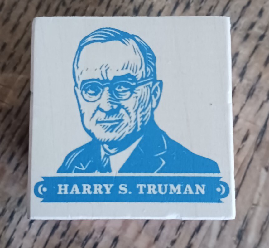 Uncle Goose Toys Presidential Block – Harry Truman