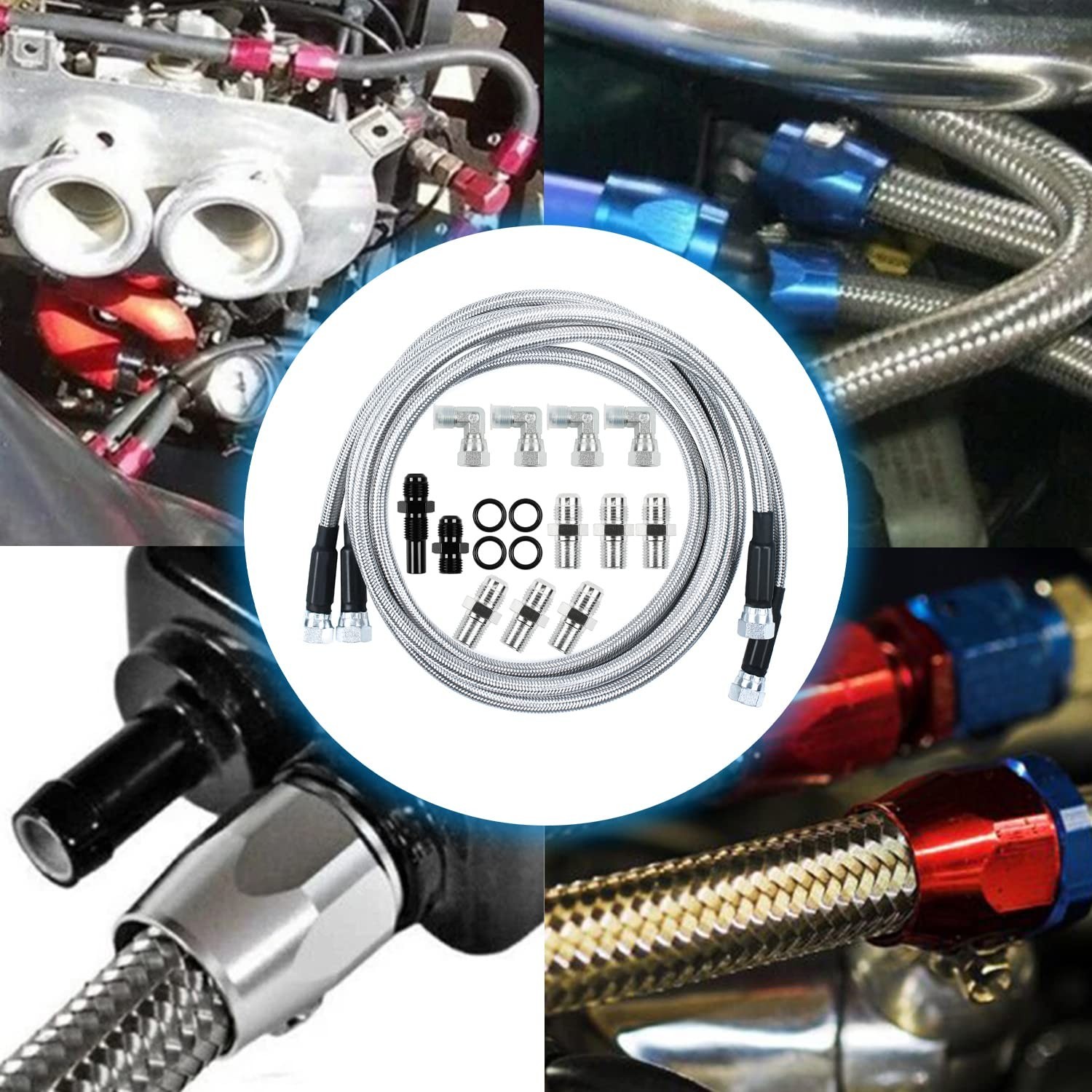 For 70″ Transmission Cooler Hose 700R4 4L60 4L60E 4L65E 4L80E,🎆