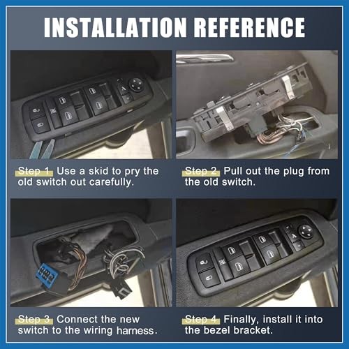 YF1Z14529ABA Left Right Passenger Side Car Power Window Switch for Ford F-250