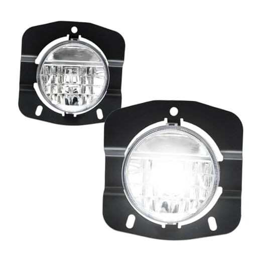 Full LED Fog Light Fits for 2013-2019 Kenworth T680 Left Driver and Right