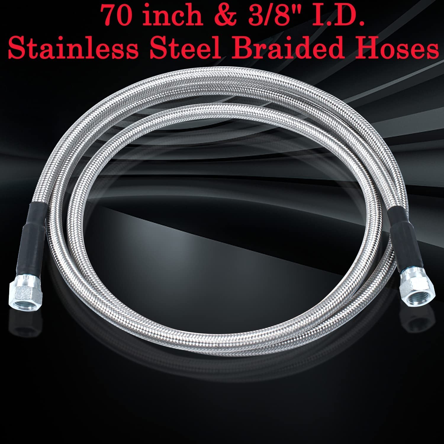For 70″ Transmission Cooler Hose 700R4 4L60 4L60E 4L65E 4L80E,🎆