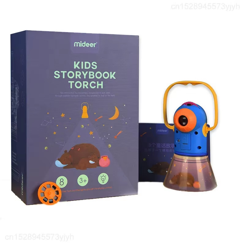 Child’s Story Projector & Night Light, Early Learning Lamp, Hi Toy