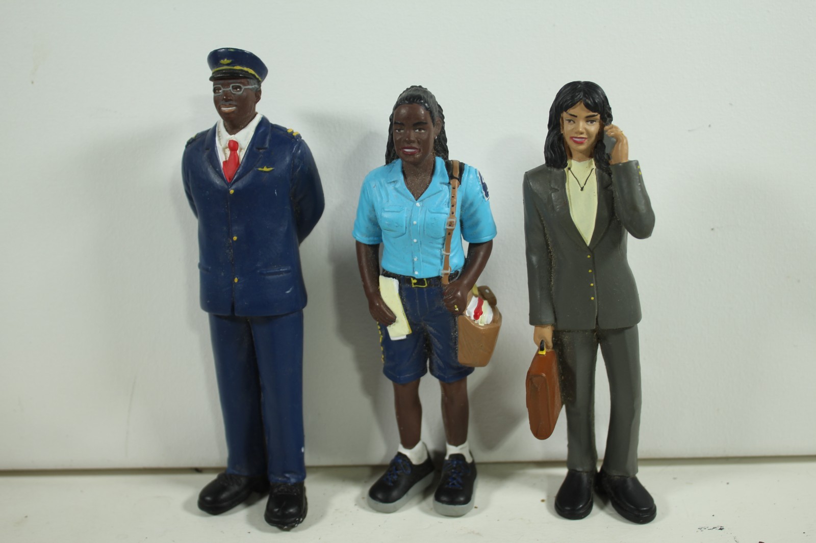 3 Diverse Figures Lakeshore Learning Community Workers, Career/Occupations
