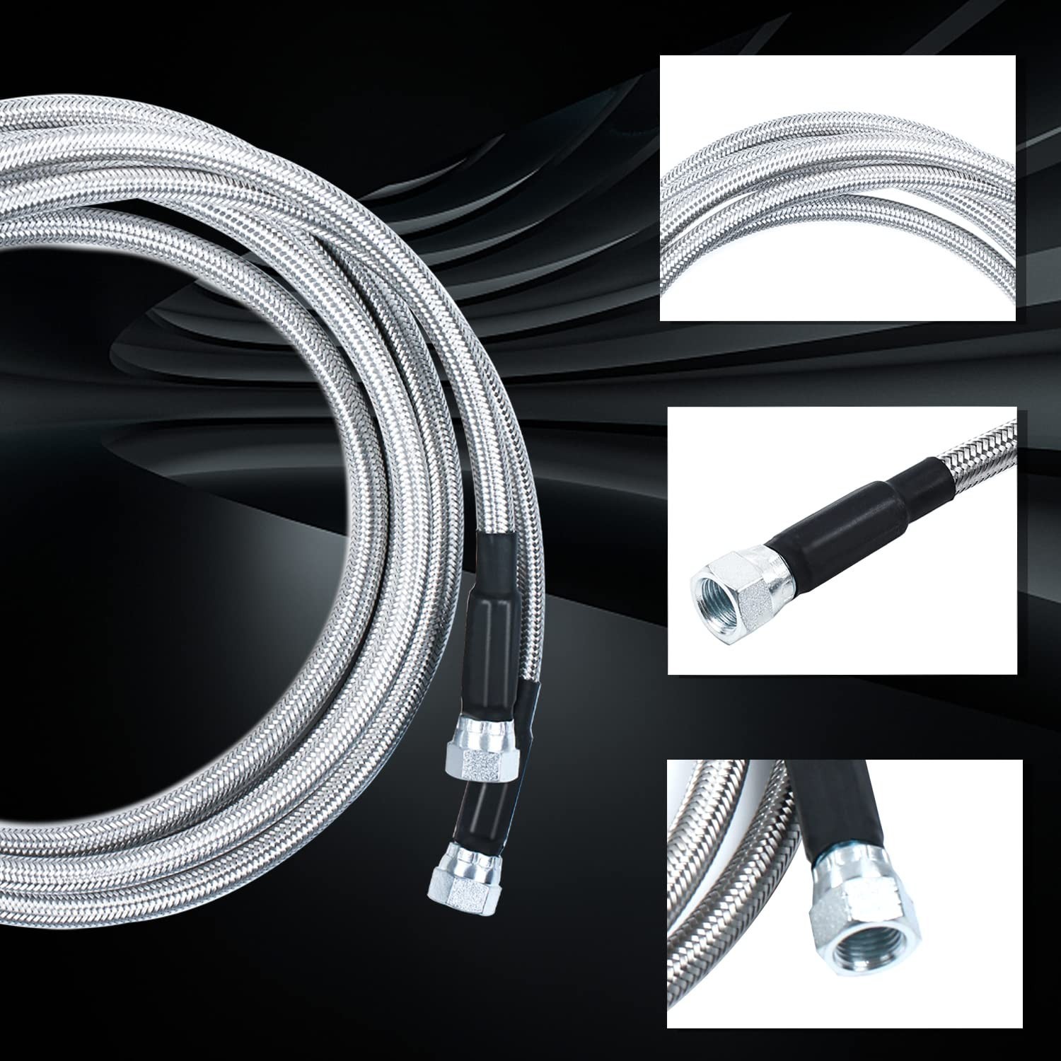 For 70″ Transmission Cooler Hose 700R4 4L60 4L60E 4L65E 4L80E,🎆
