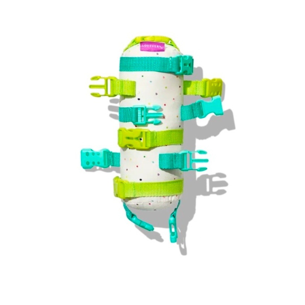 Lovevery The Buckle Barrel Montessori Sensory Fine Motor Toy