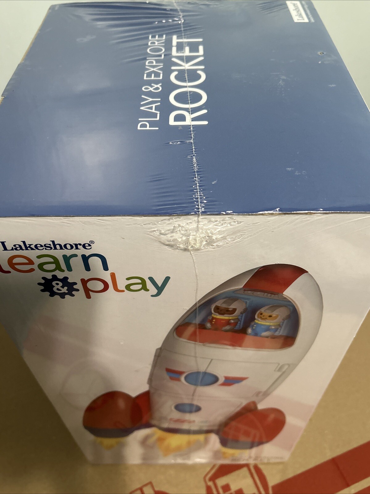Lakeshore Learn & Play Explore Rocket Space Ship Toy Educational 3+ ~ New Sealed