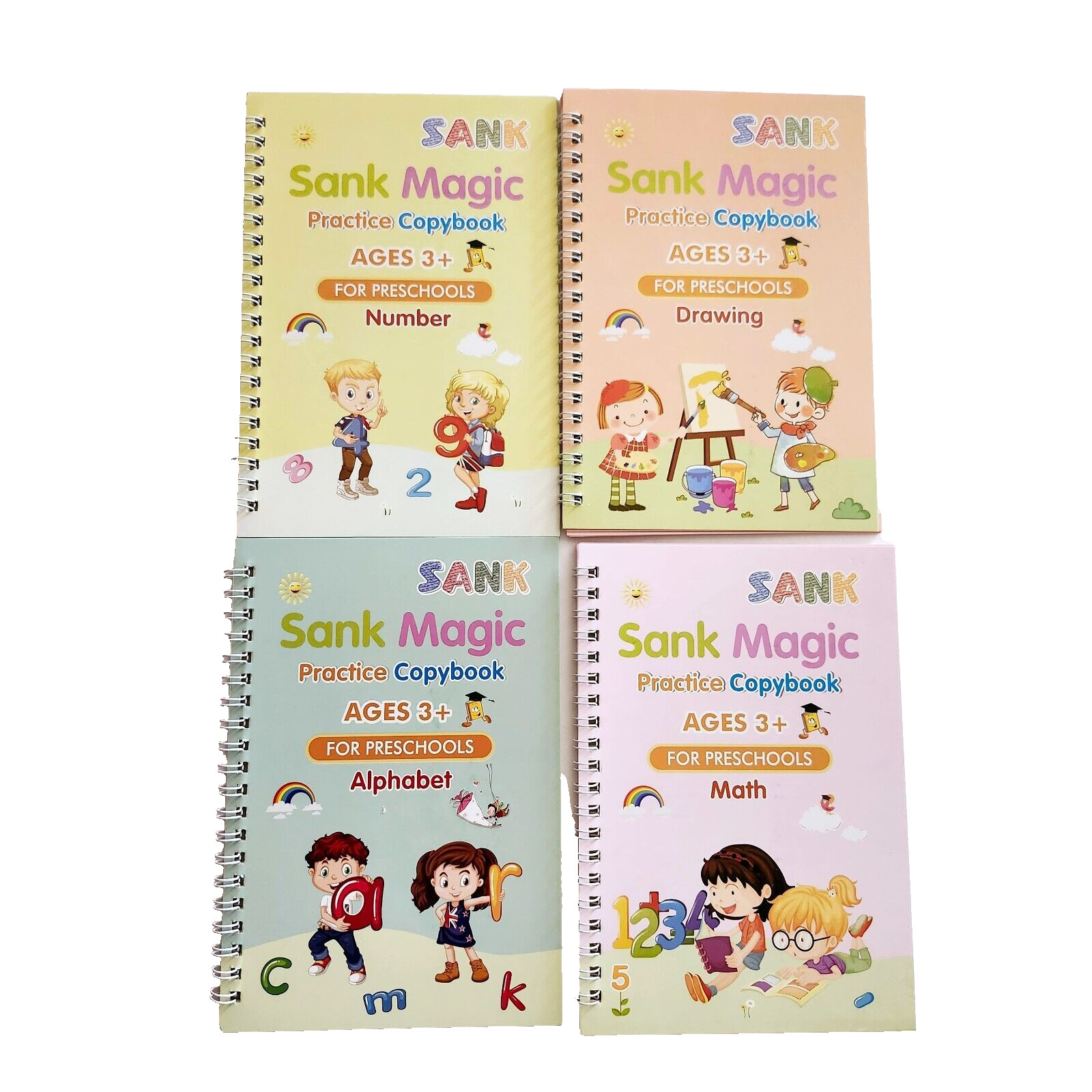 Kids Learning Activity Books Math & Numbers & ABCs Children’s Kids Educational