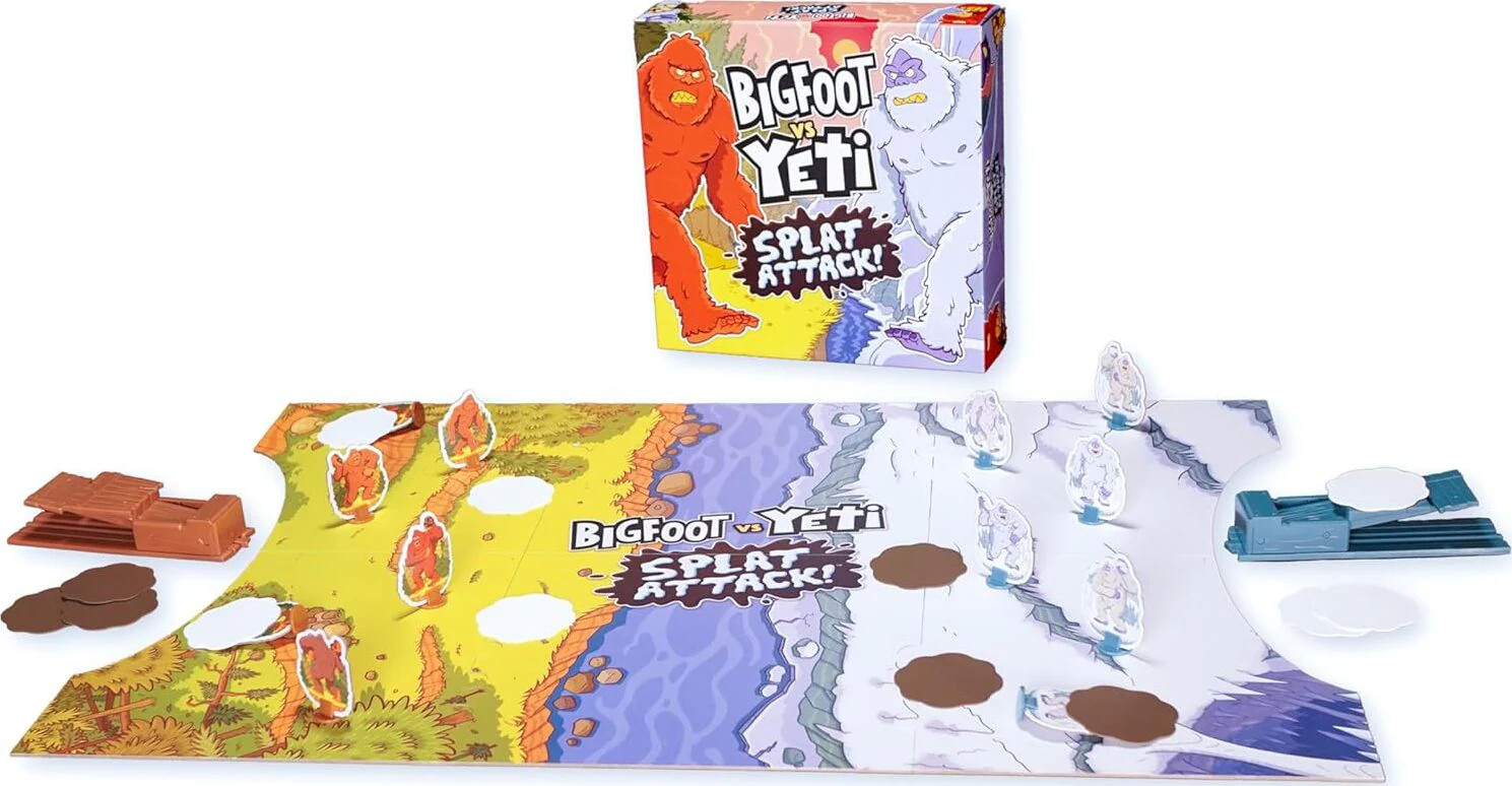 BigFoot vs Yeti Splat Attack Game – Fast-Action Catapult Battle for Kids