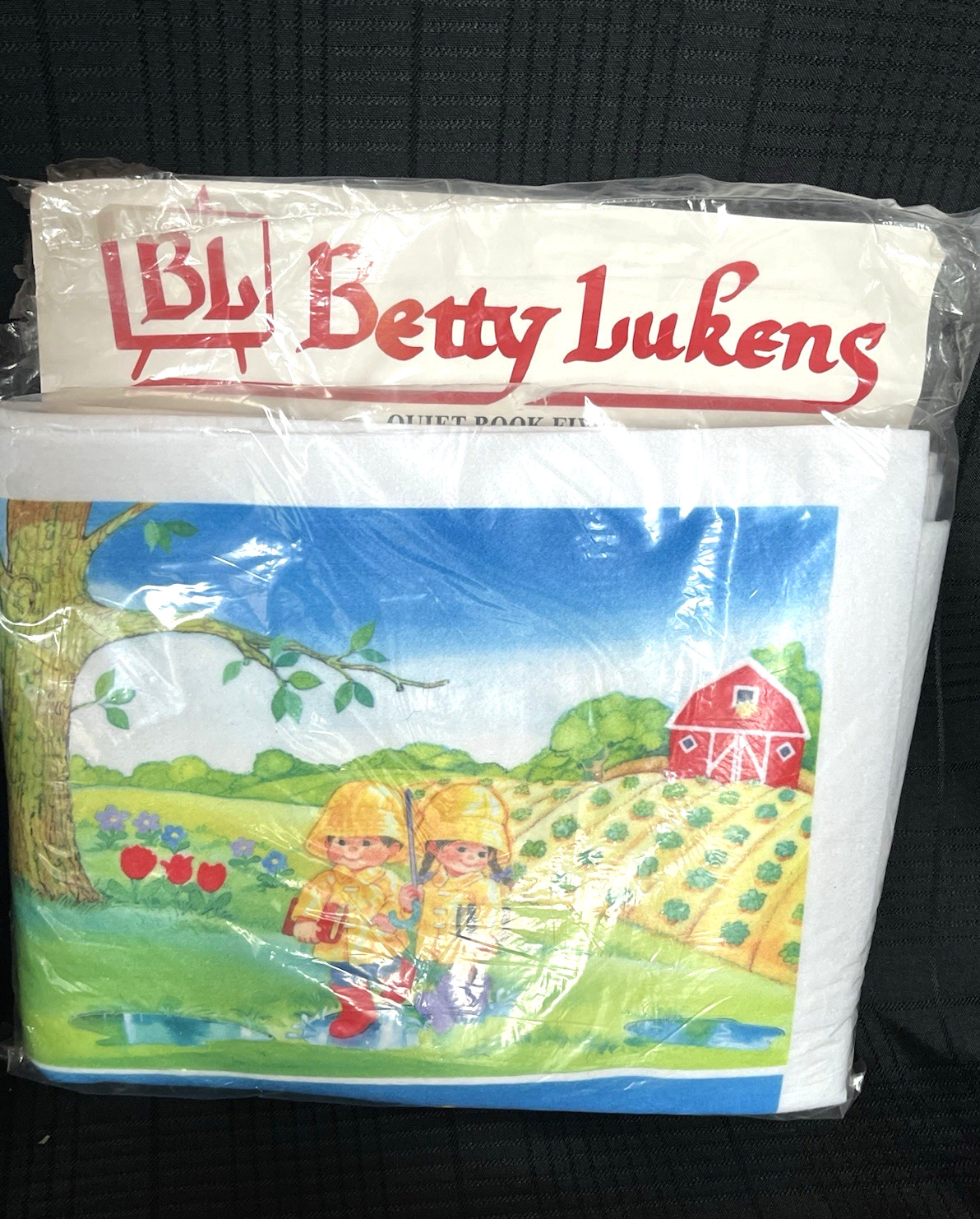 Vintage Betty Lukens Quiet Book #5 “Holidays and Seasons” NEW Felt KIT 1980’s