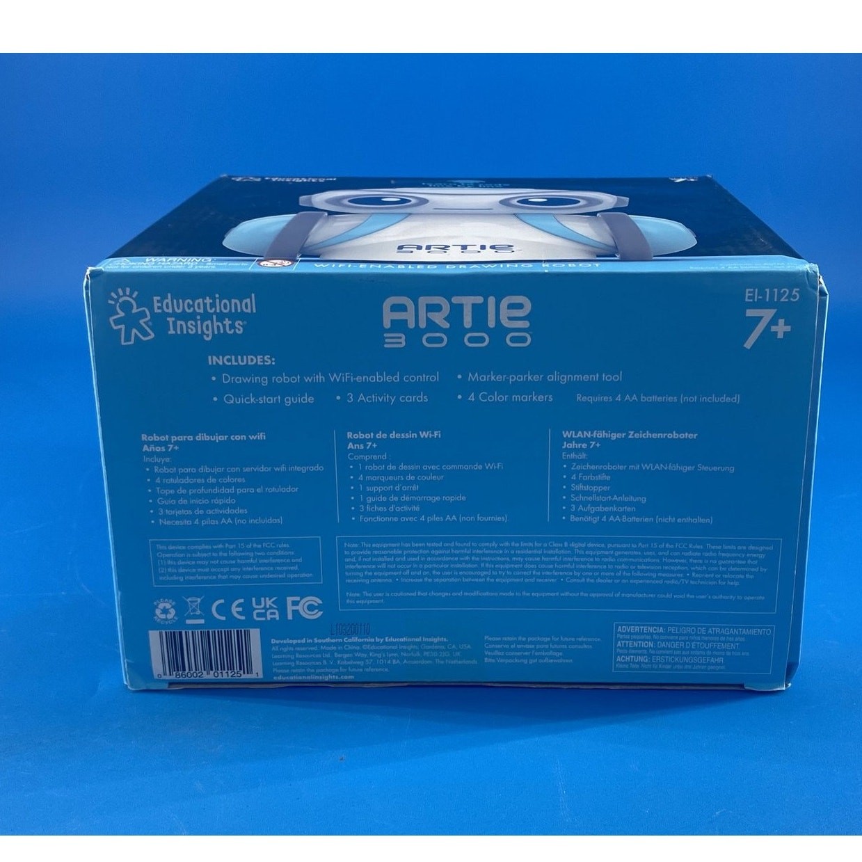 Educational Insights Artie 3000 Coding Robot Ages 7+ (Open Box)
