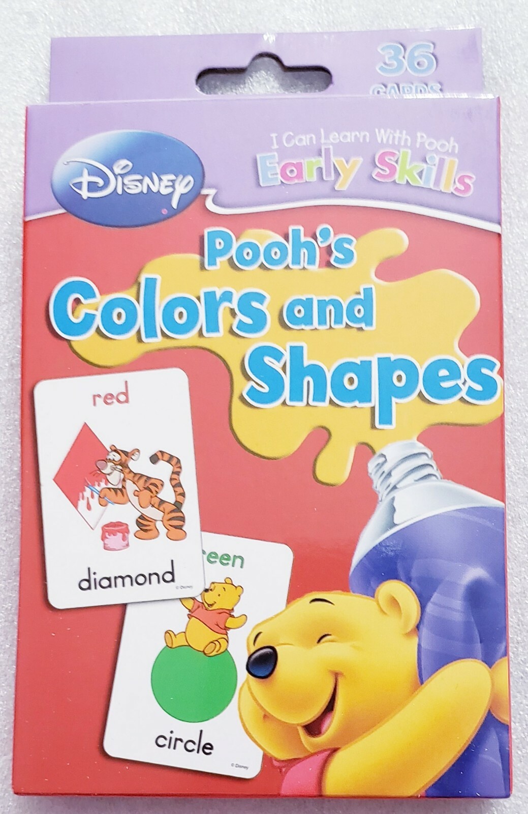 Winnie the Pooh Flash Cards (36 each) 4 variations!!