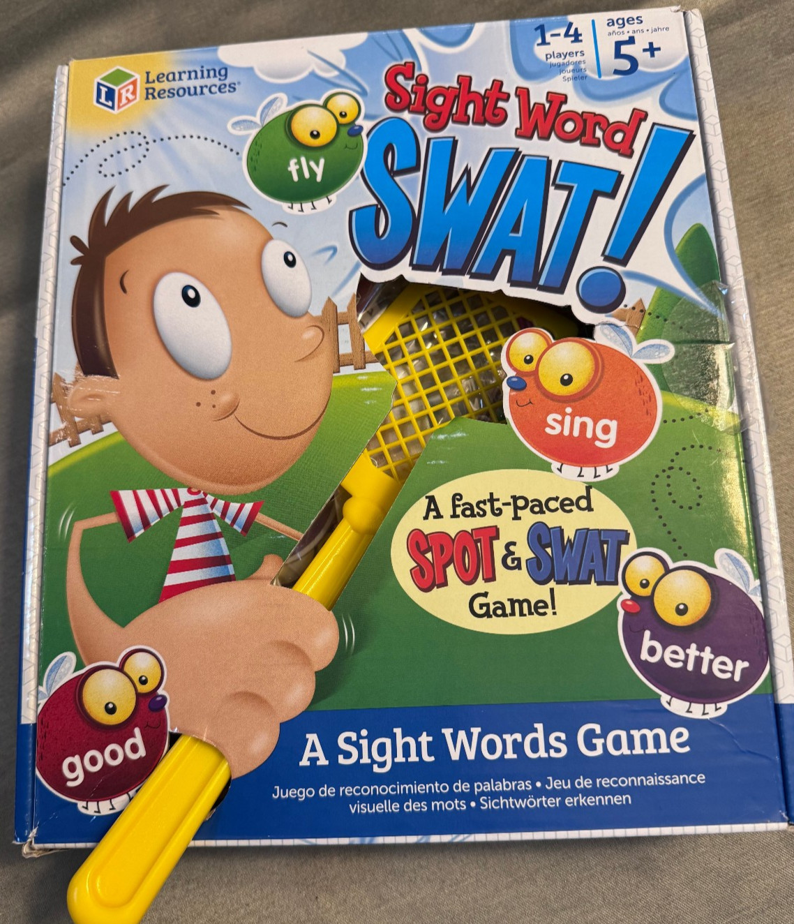 Learning Resources Sight word Swat Learning Game Homeschool Ages 5+