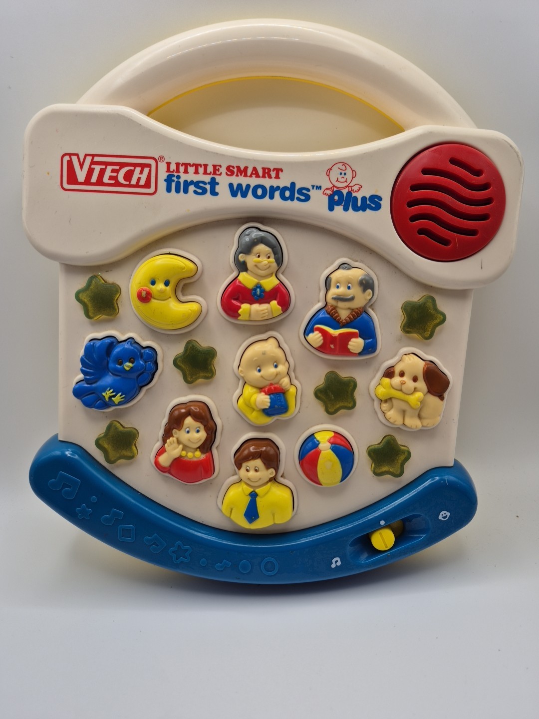 VTech Little Smart First Words Plus Flashing Lights Sounds & Music Vintage-Works