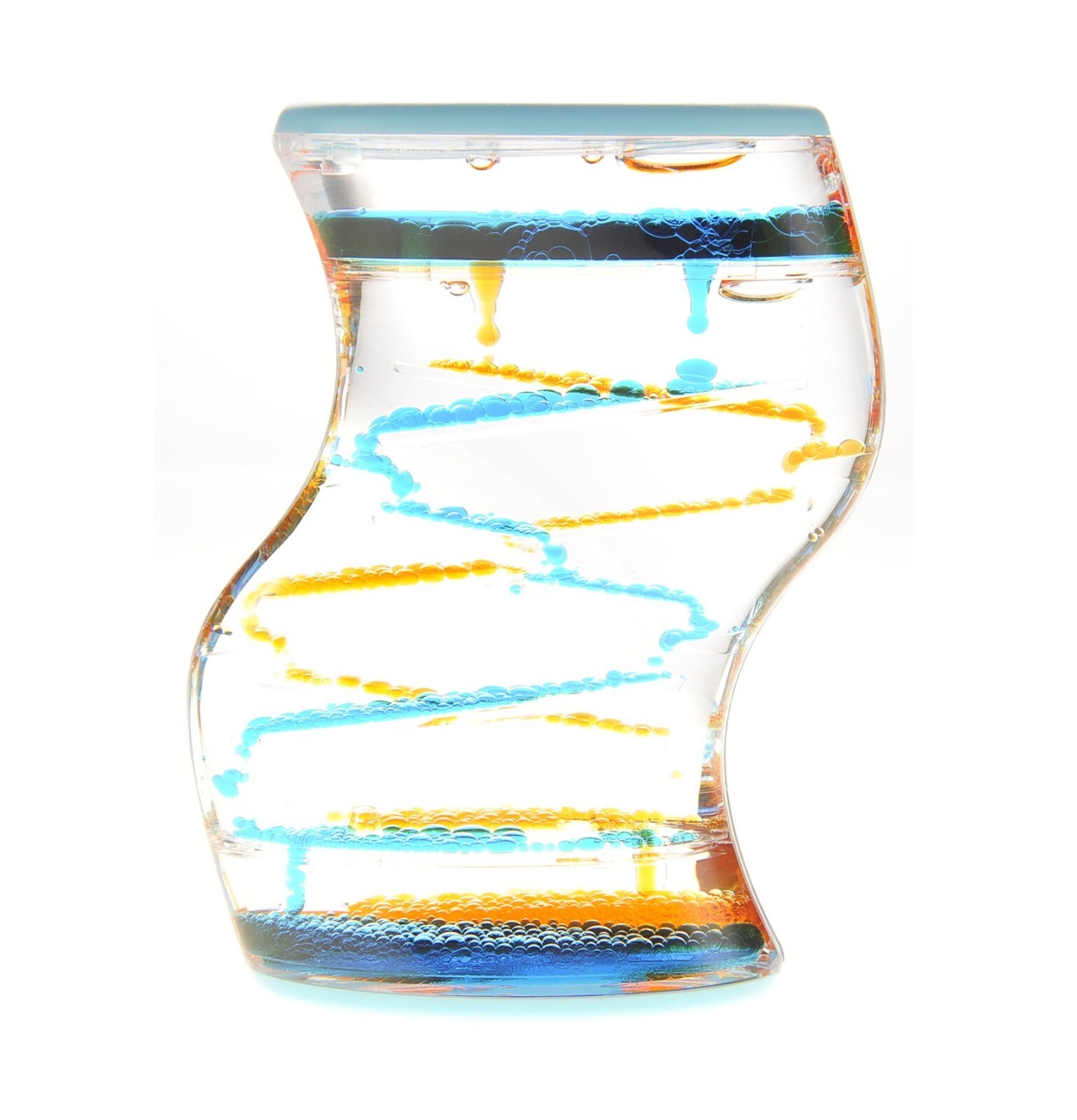 Liquid Motion X Bubbler Zig Zag Blue & Orange