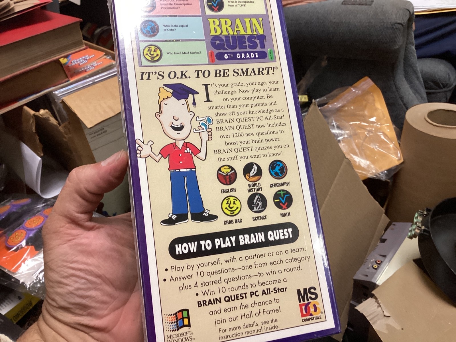 Brain Quest 6th Grade 1200 Questions Answers windows