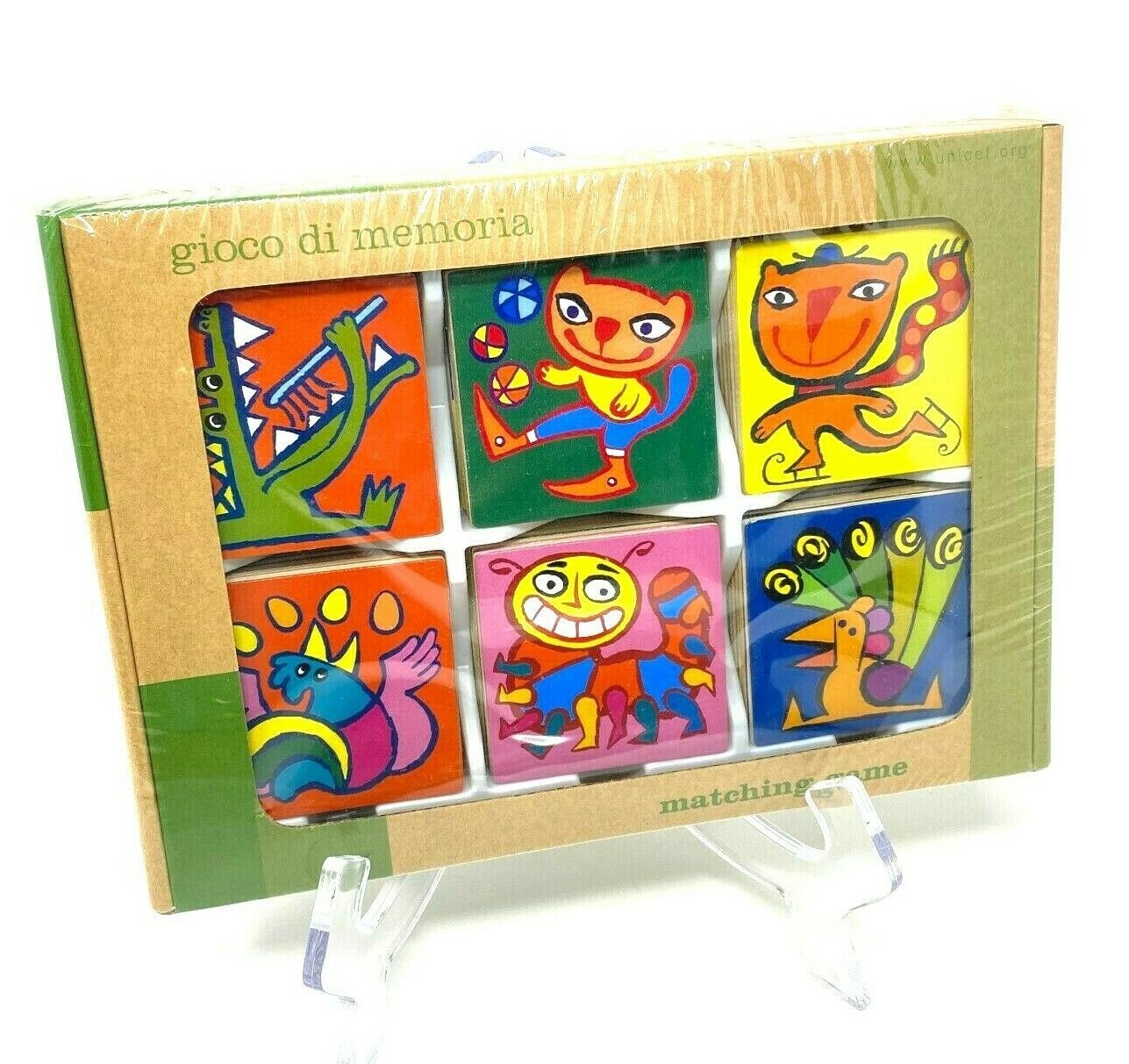Colorful Fun Print Gioco Di Memoria Board Matching Memory Game for Children 2+