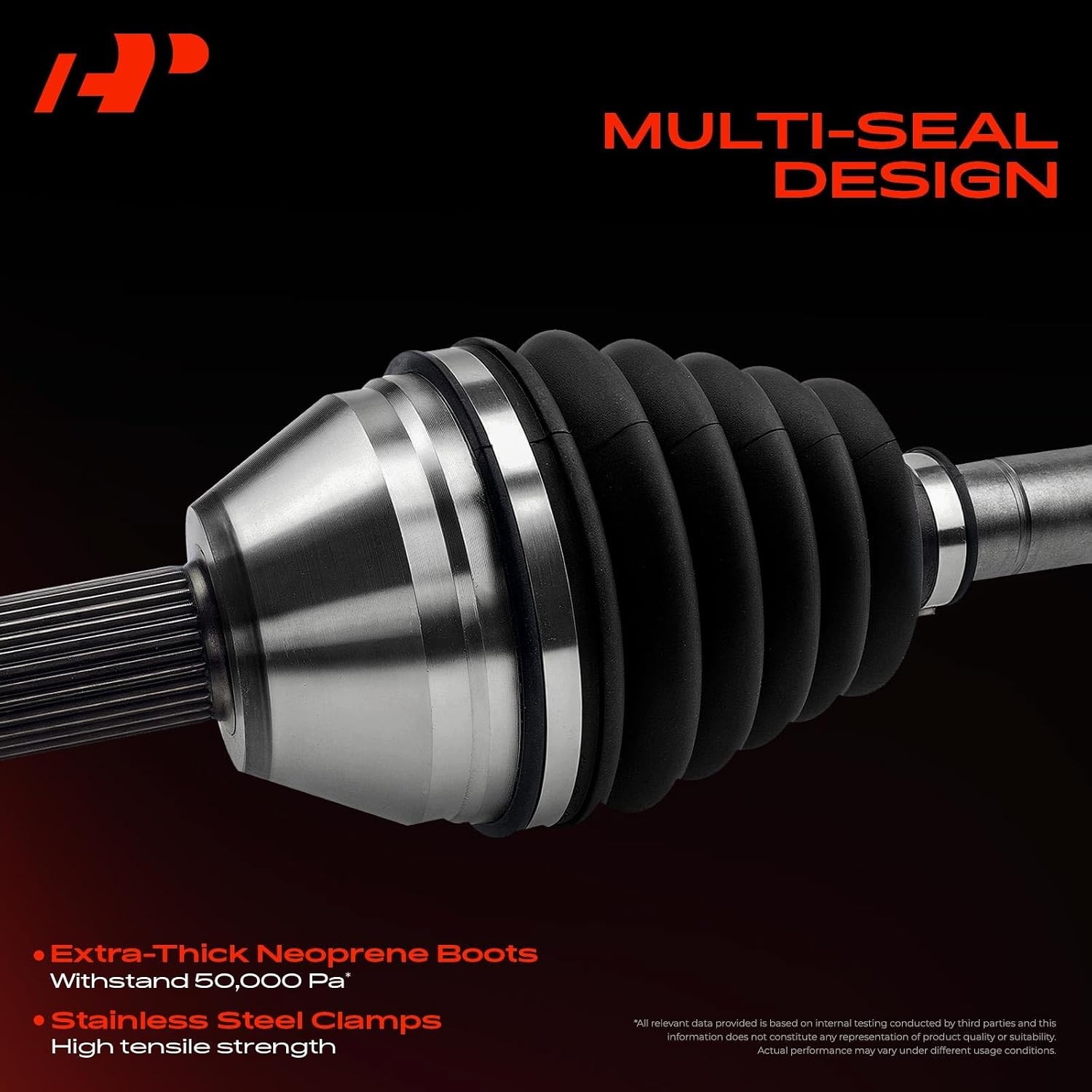 A-Premium Pair (2) Front CV Axle Shaft Assembly Compatible with Nissan Altima