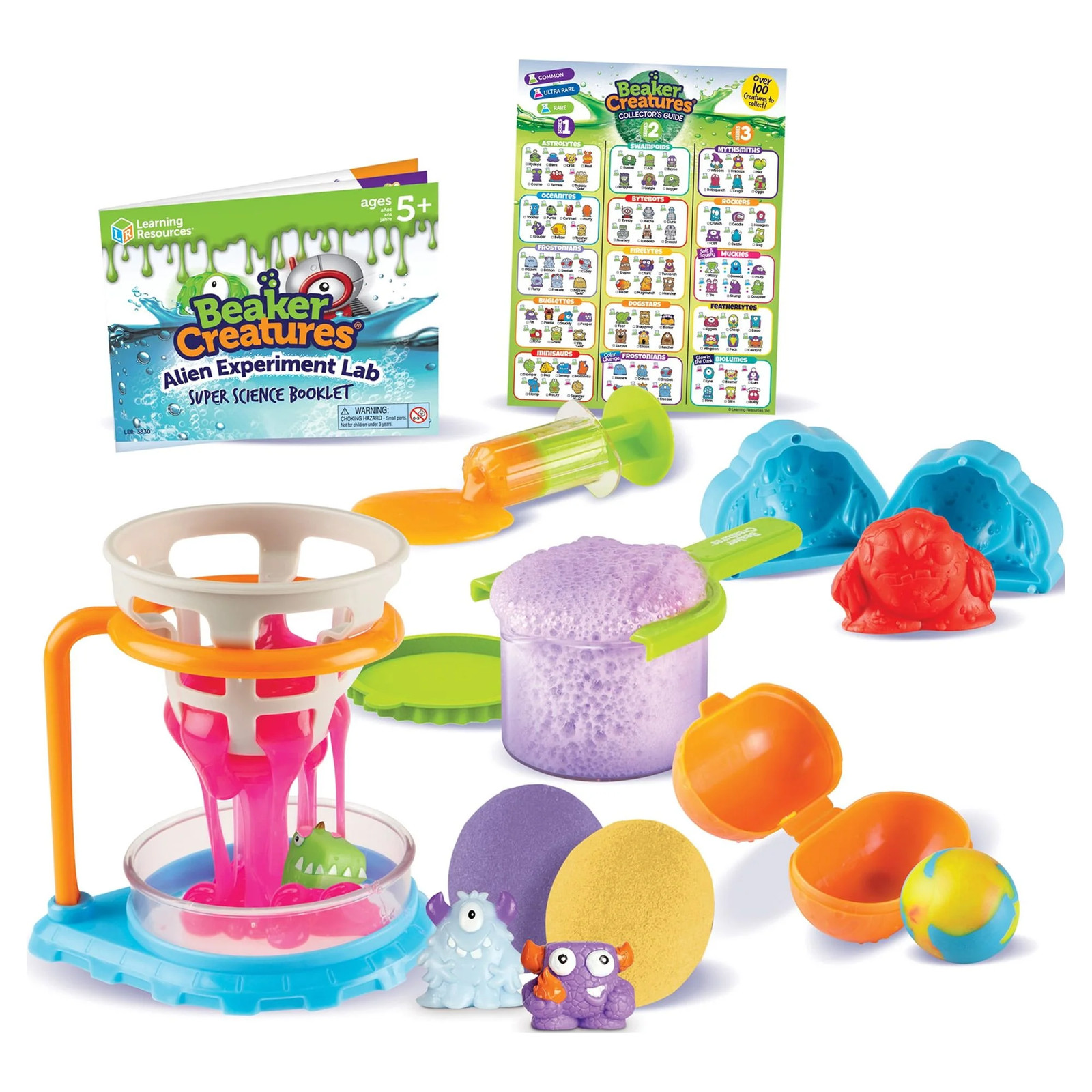 Beaker Creatures Alien Experiment Lab – 18 Pieces Boys and Girls Ages 5, 6, 7+ S