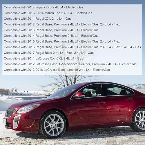 Air Intake Hose Tube & Outlet Duct Compatible with Buick Regal 2011-2017 LaCross
