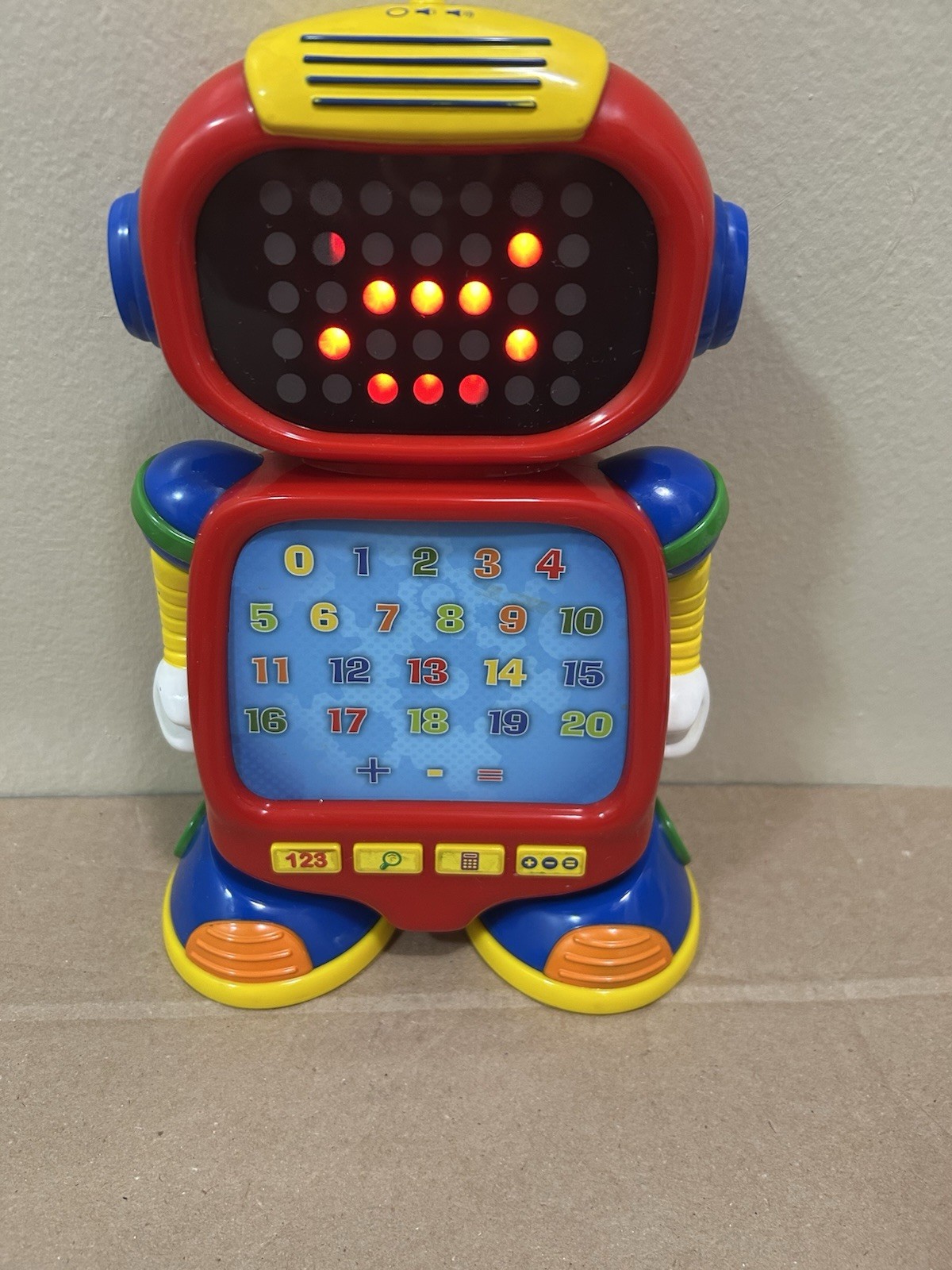 The Learning Journey Touch Learn Math Bot 2016 Tested Works Fine