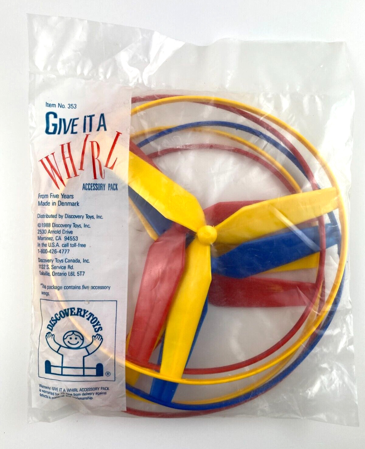 Give it a Whirl Accessory Pack No. 353 (5 Wings) 1988
