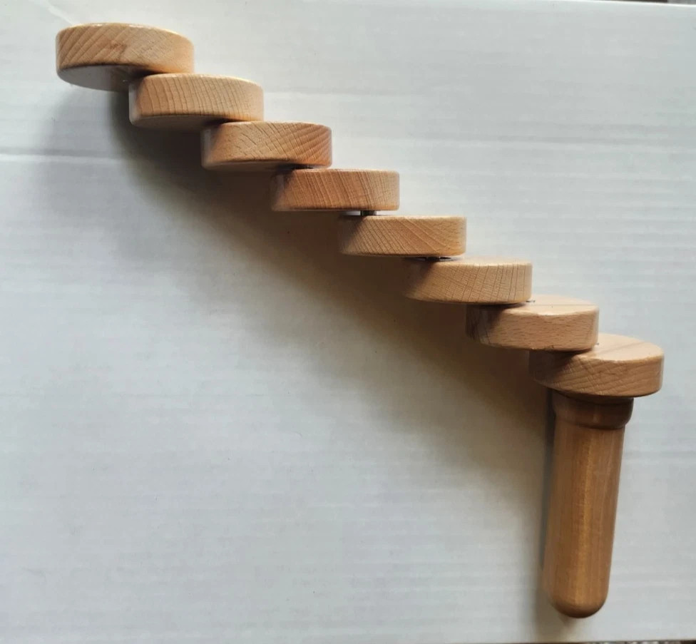True Balance Handheld Wooden Toy by Excite “STEM” Coordination New/Sealed – Nat