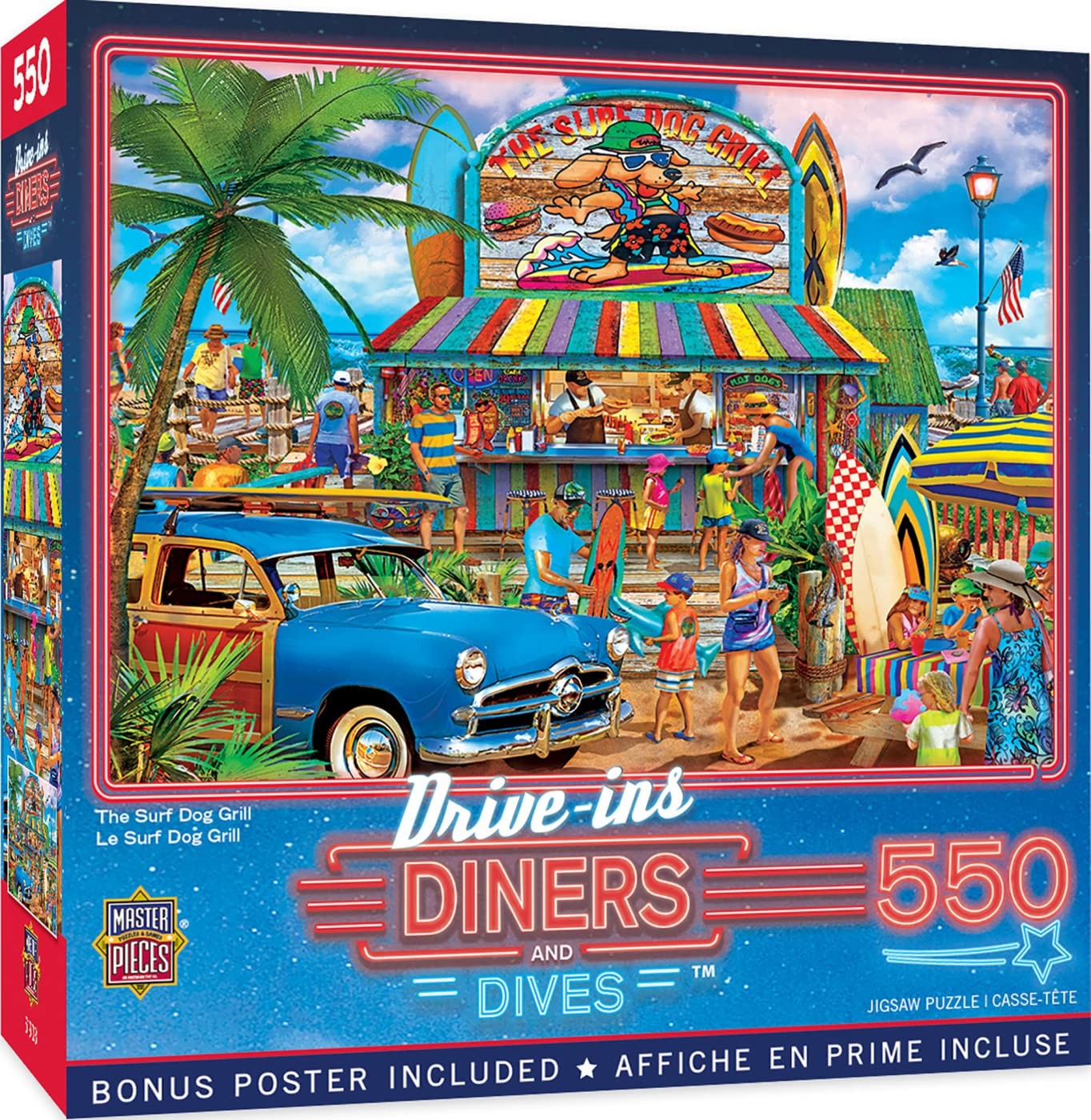 Team Color 18X24 Puzzles Fun Educational Learning Toy For Kids Bold Graphics