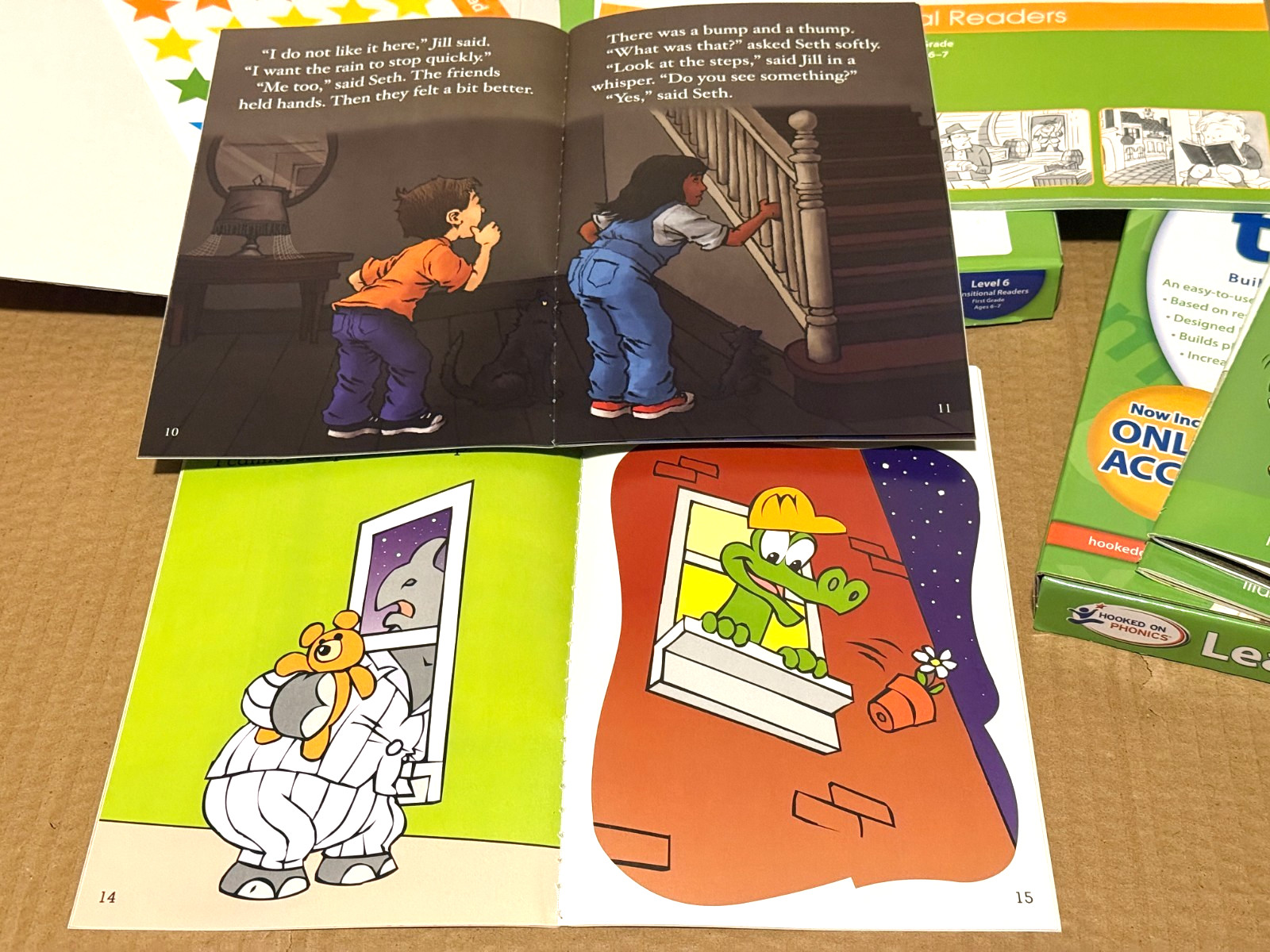 Hooked on Phonics Learn to Read Level 5 and 6 Ages 6 to 7