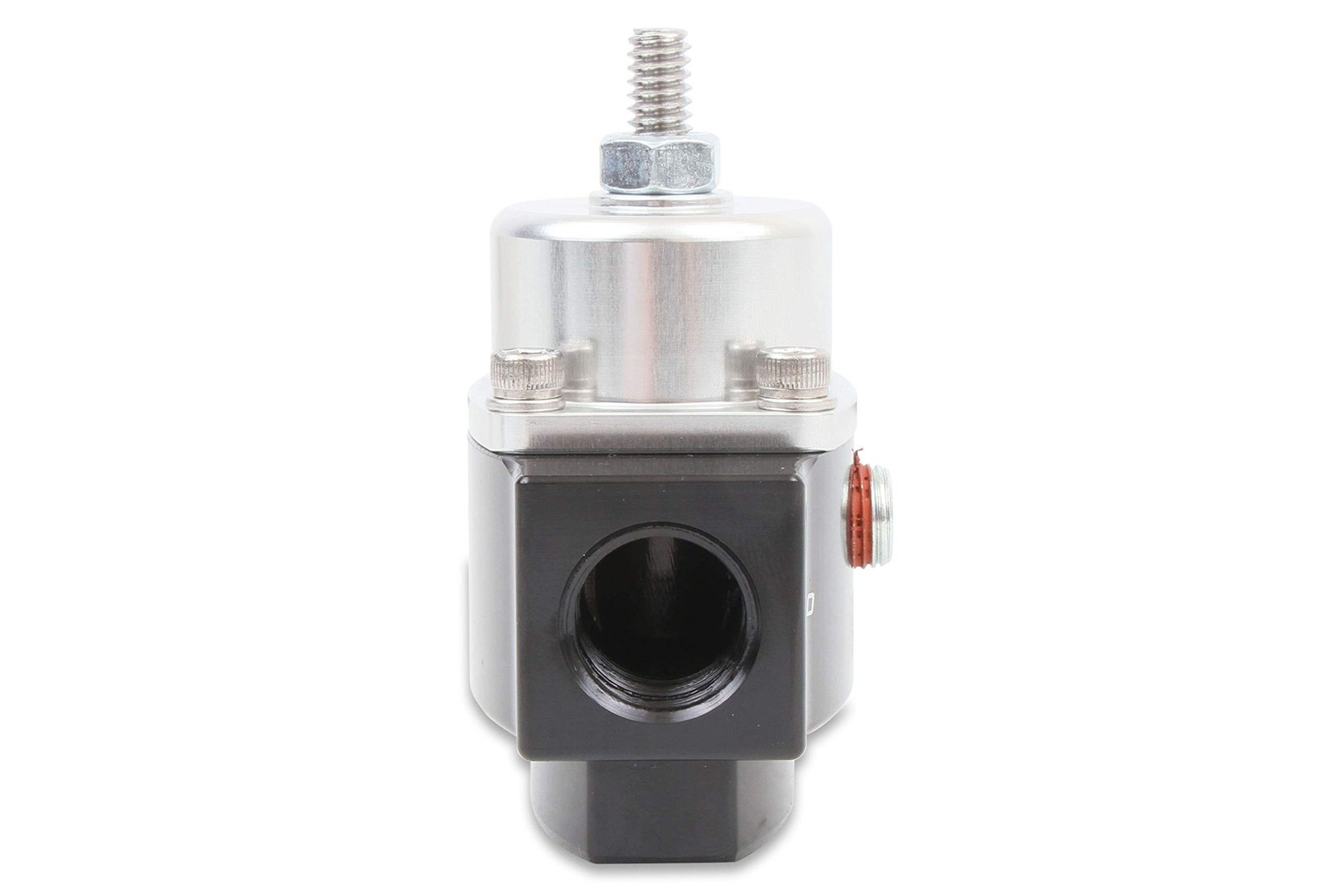 Holley 12-841 4.5-9 PSI Adjustable Bypass Billet Fuel Pressure Regulator with…