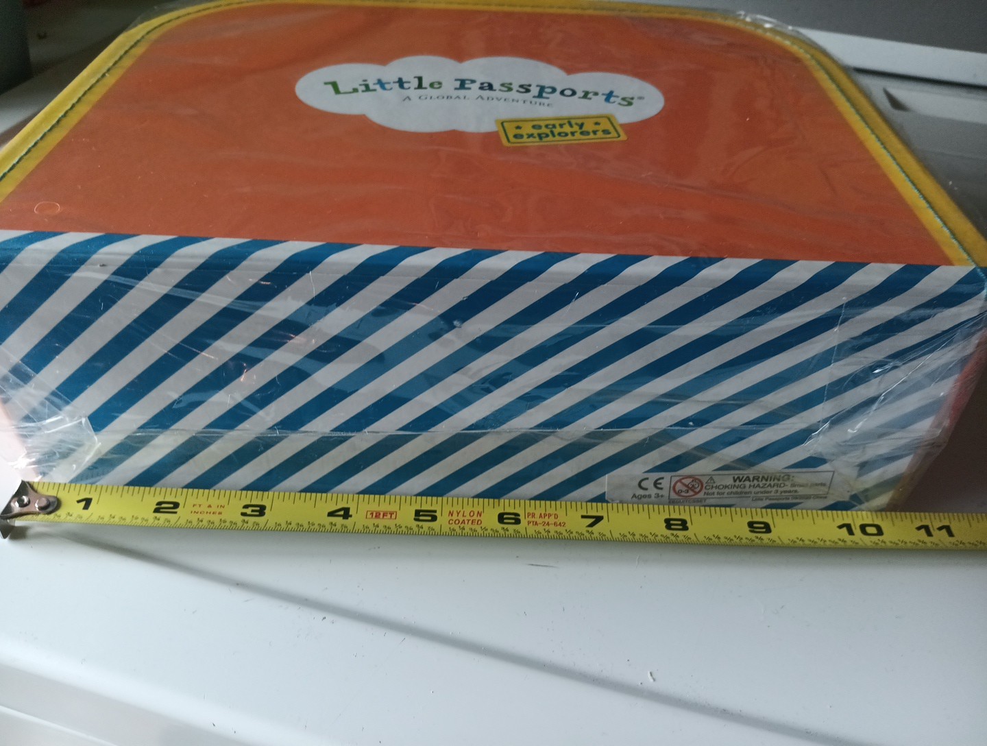 Little Passports Global Adventure Suitcase Stickers Game Early Explorers Kit Box