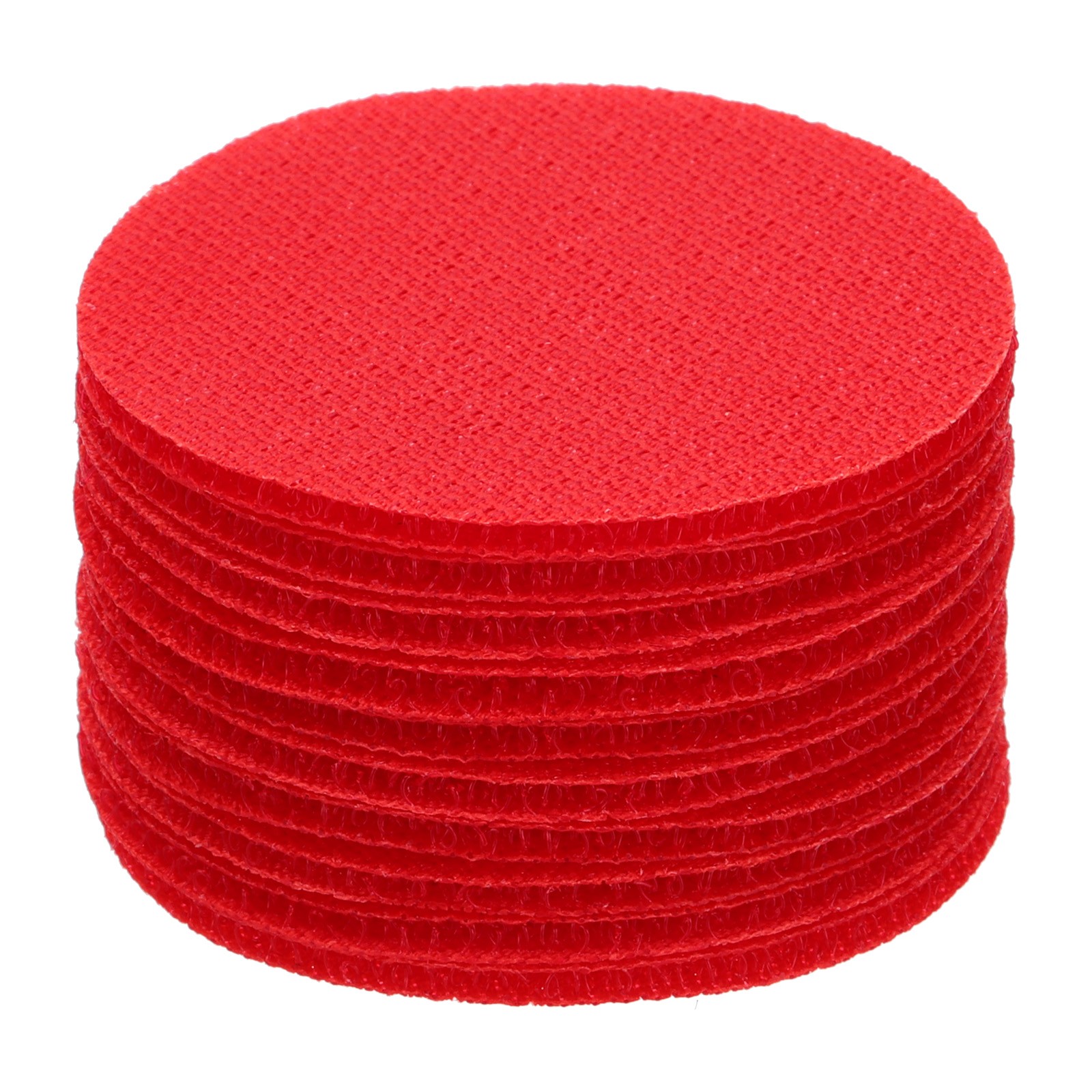 48pcs Carpet Marker Spots 2 Inch Round Floor Markers Non Slip Carpet Dots, Red