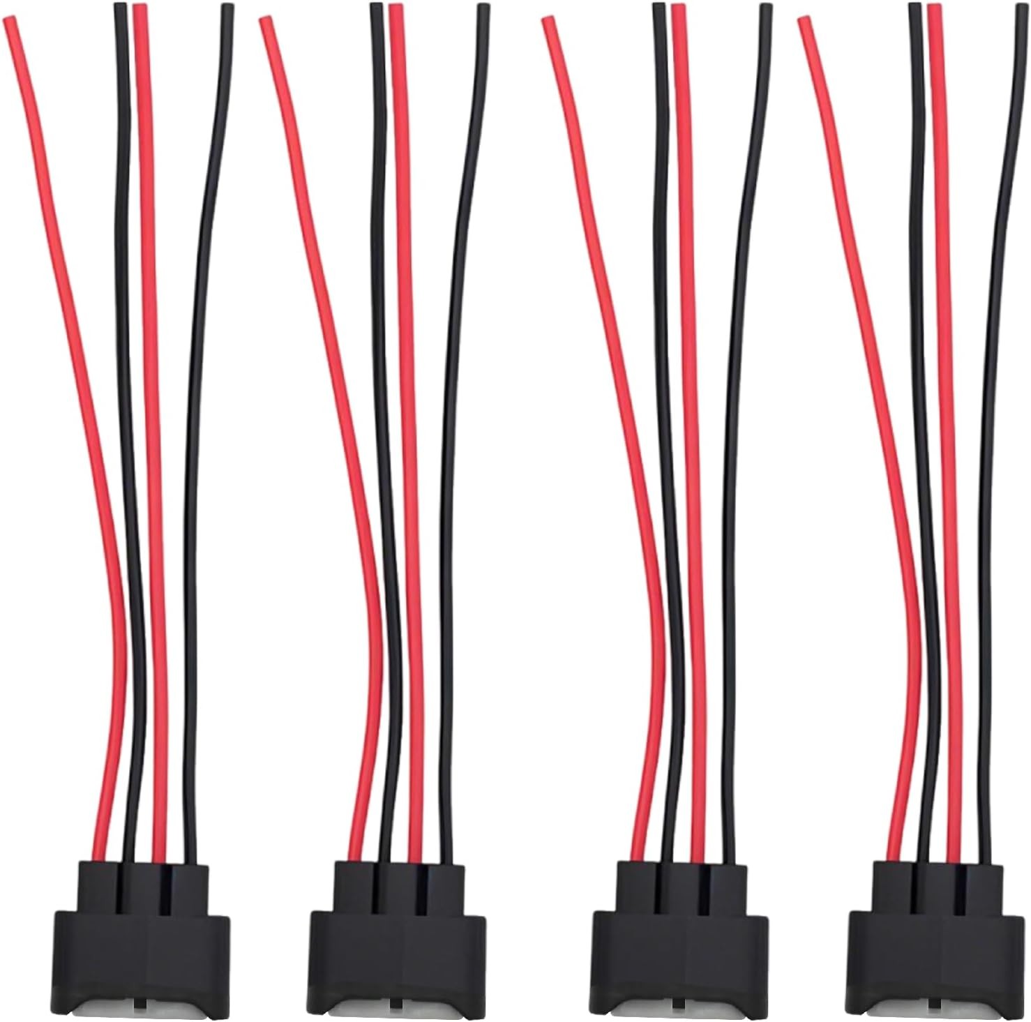 Anxingo 4 Pcs 90980-11885 Ignition Coil Female Connector Plug Harness, Replaceme