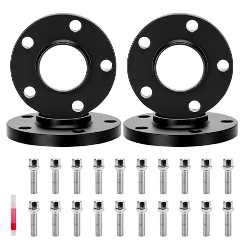 Youxmoto 4PCS 5×112 Wheel Spacers with Hubcentric Fit for Audi A4 A5 A6 A7 A8 Q5