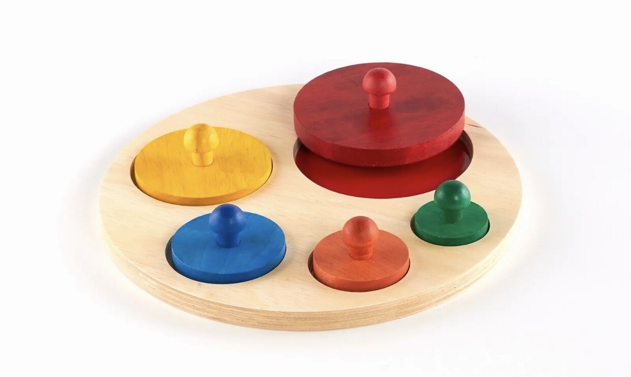 Guidecraft Children’s Circle Sorter Educational Learning Toy Brand New Sealed