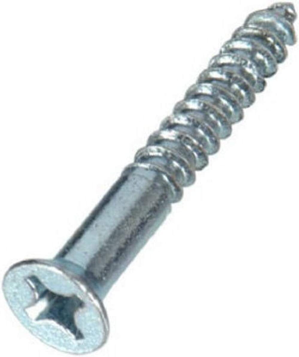40004 4-Inch x 3/4-Inch Flat Head Phillips Wood Screw, 100-Pack, 0.75 inches,
